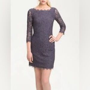 NWT gray DVF Zarita dress